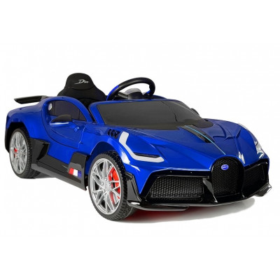 Elektrické autíčko Bugatti Divo Lakované - modré